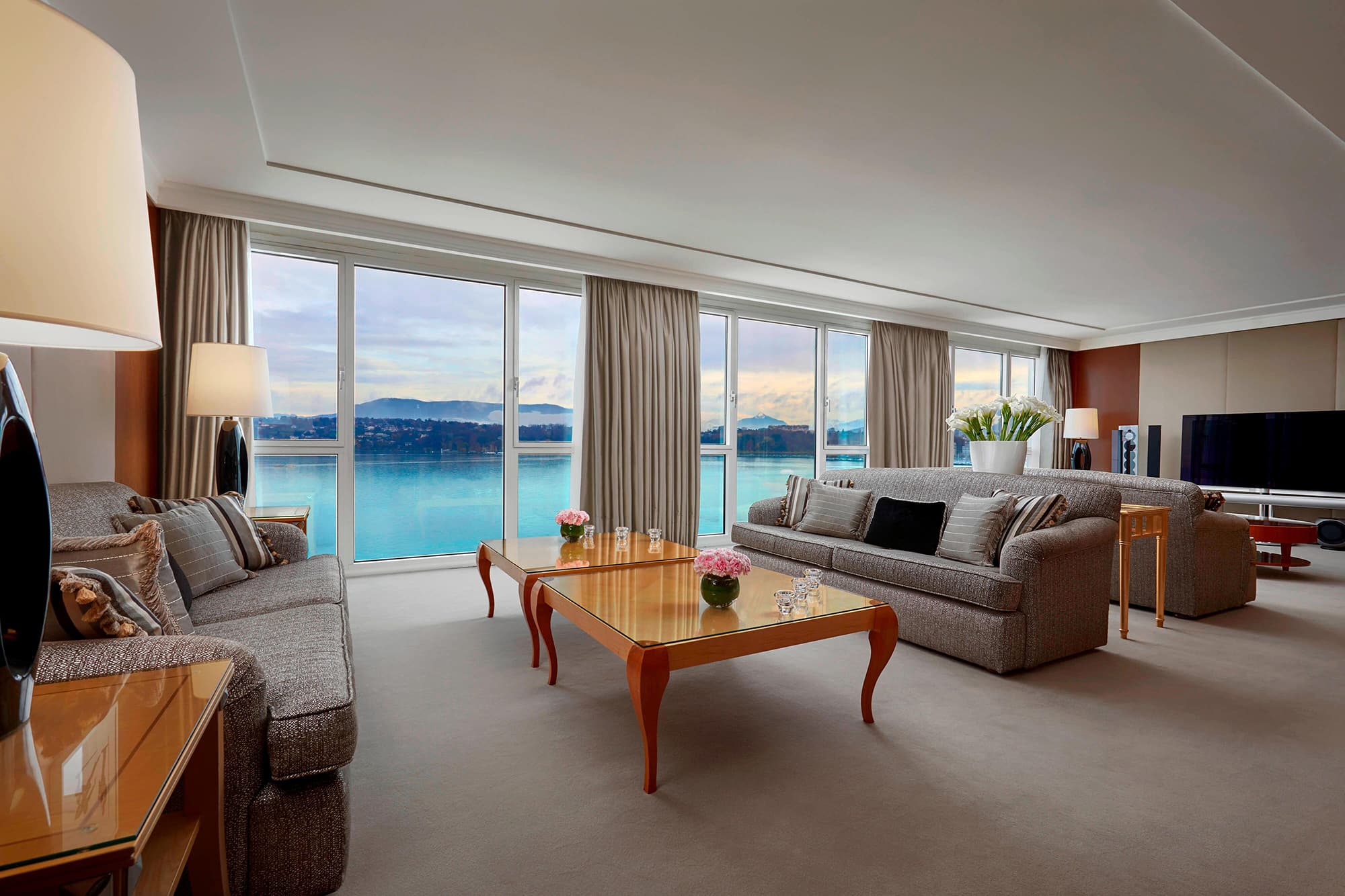 Ultra luxury. Hotel President Wilson (Женева, Швейцария).