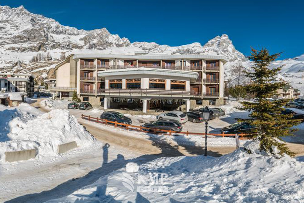 Cervinia Италия горнолыжный курорт